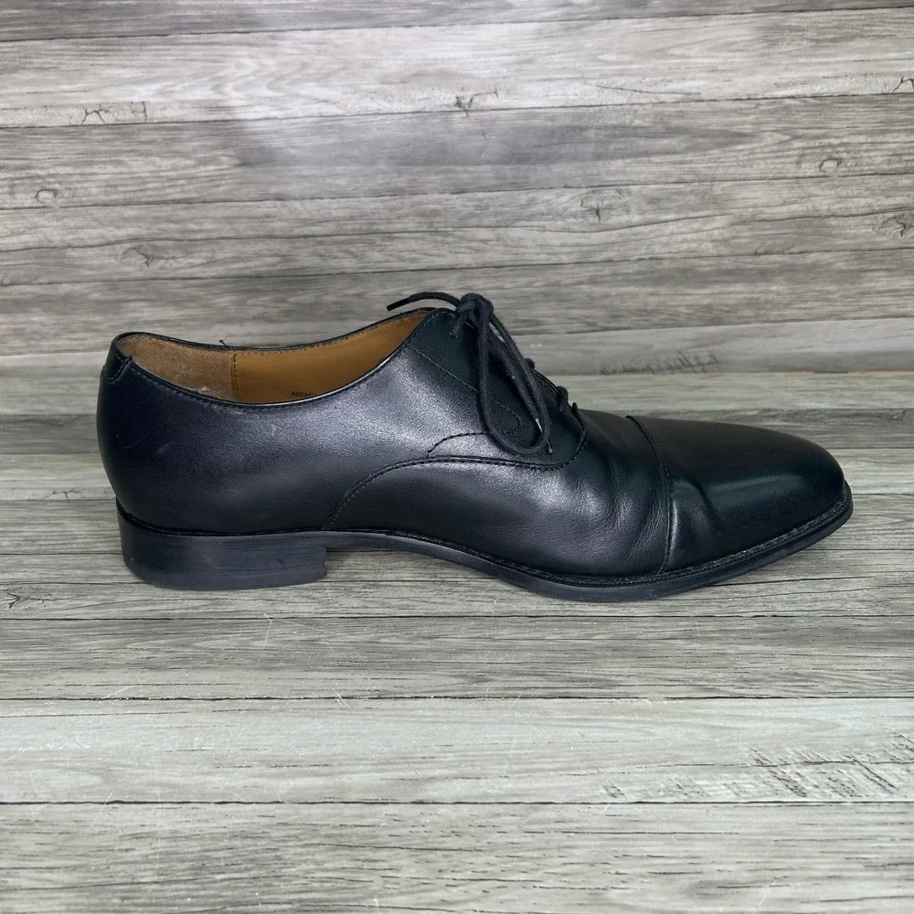 Cole Haan Mens Modern Essentials Dress Shoes Sz 11 Leather Cap Toe Oxford